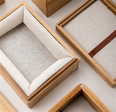 black wooden storage box